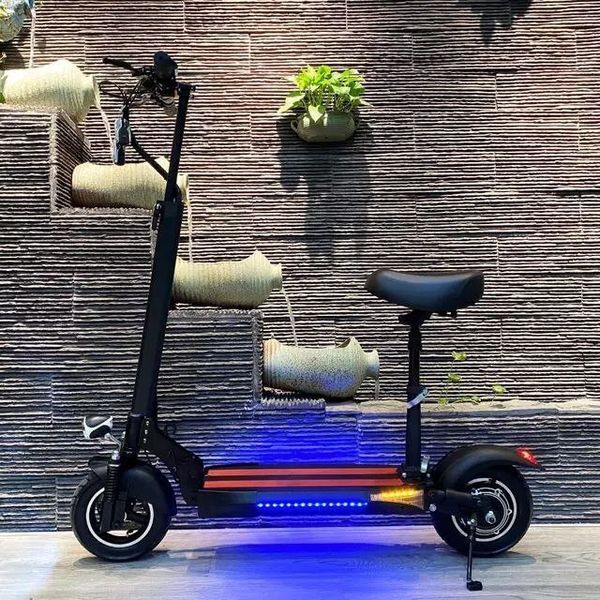 Електросамокат із сидінням KUGOO KIRIN M4 PRO (500 Вт; 18 А/ч; 48 В), чорний Kk-M4PRO фото
