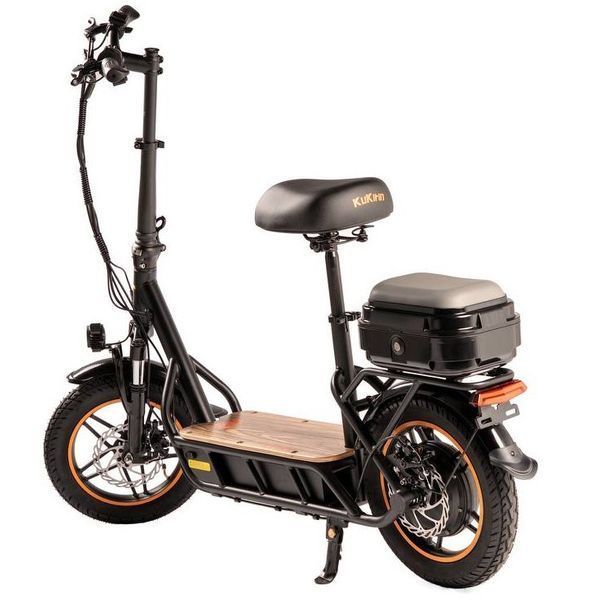 Електросамокат KUGOO KIRIN C1 Pro (500 Вт; 15 А*год; 48 В), колеса 14", чорний Kk-C1-15Ah-pro фото