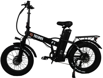 Електровелосипед фетбайк Tecros F1 dual 48v 20 Ah 2x500 W Tecros_F1_dual 48_20_2.500 фото