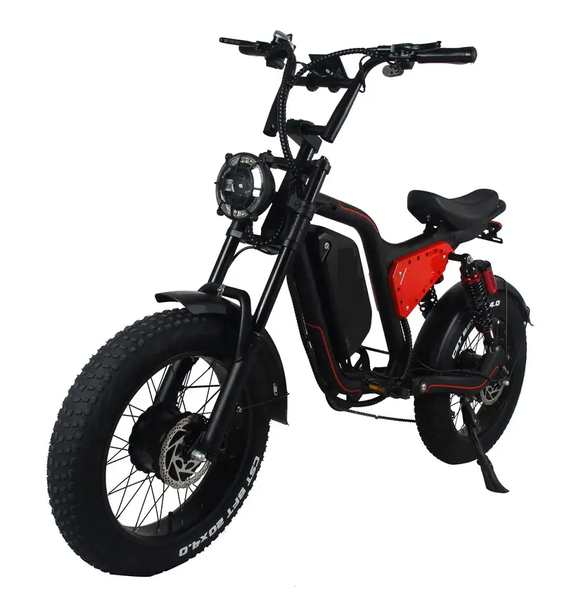 Електровелосипед fatbike Tecros X9 dual 48v 20.3 Ah 2х500 W 20" Tecros X9 dual 48v 20.3 фото