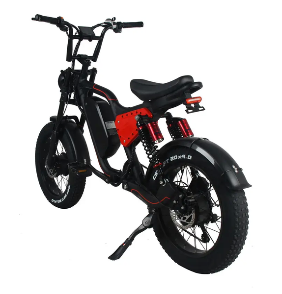 Електровелосипед fatbike Tecros X9 dual 48v 20.3 Ah 2х500 W 20" Tecros X9 dual 48v 20.3 фото