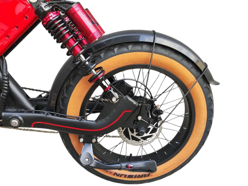 Електровелосипед fatbike Tecros X9 dual 48v 20.3 Ah 2х500 W 20" Tecros X9 dual 48v 20.3 фото