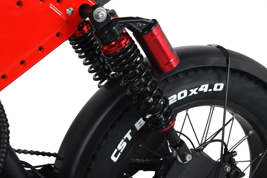 Електровелосипед fatbike Tecros X9 dual 48v 20.3 Ah 2х500 W 20" Tecros X9 dual 48v 20.3 фото