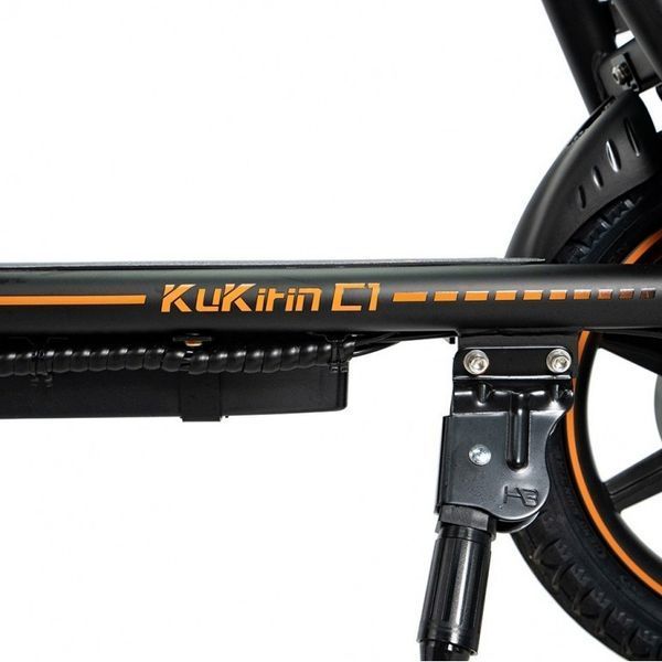 Електросамокат KUGOO KIRIN C1 (350 Вт; 10 А/год; 48 В), колеса 14", чорний Kk-C1 фото