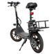 Електросамокат KUGOO KIRIN C1 (350 Вт; 10 А/год; 48 В), колеса 14", чорний Kk-C1 фото 3