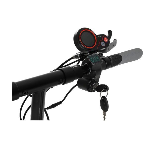 Електросамокат із сидінням KUGOO KIRIN M4 (500 Вт; 11 А/год; 48 В), чорний Kk-M4 фото