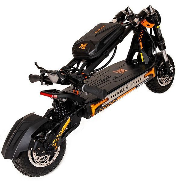 Електросамокат KUGOO KIRIN G4 MAX (1600*2 Вт; 35,2 А*год; 60 В), чорний Kk-G4MAX фото