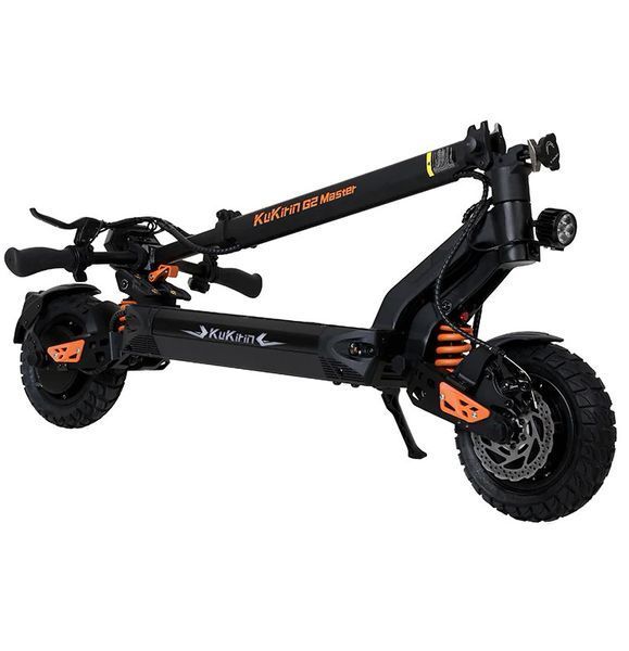 Електросамокат KUGOO KIRIN G2 Master Dual (1000x2 Вт; 20.8 А*год; 52 В), чорний Kk-G2Master фото