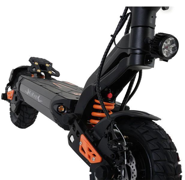 Електросамокат KUGOO KIRIN G2 Master Dual (1000x2 Вт; 20.8 А*год; 52 В), чорний Kk-G2Master фото