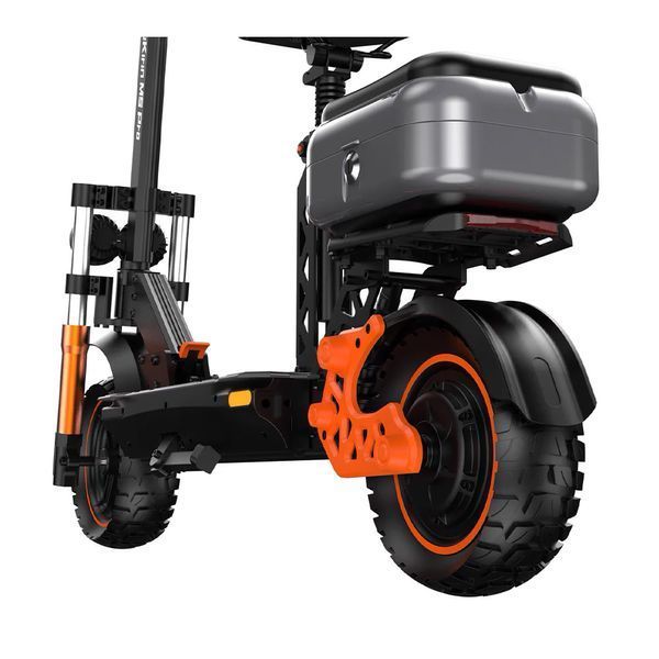 Електросамокат із сидінням KUGOO KIRIN M5 Pro (1200 Вт; 20 А/год; 48 В), чорний Kk-M5PRO фото
