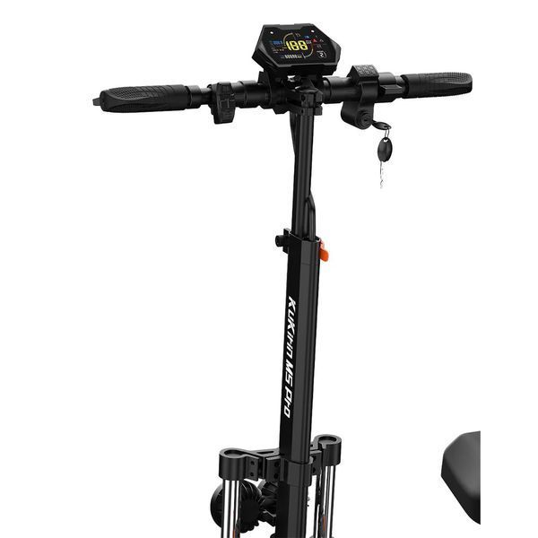Електросамокат із сидінням KUGOO KIRIN M5 Pro (1200 Вт; 20 А/год; 48 В), чорний Kk-M5PRO фото